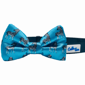 Cutie Ties Dog Bow Tie (Color: Blue, size: one size)