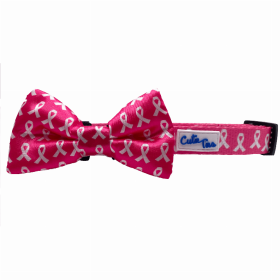 Cutie Ties Dog Bow Tie (Color: pink, size: one size)
