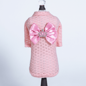 Royal Princess Sweater (Color: pink, size: small)
