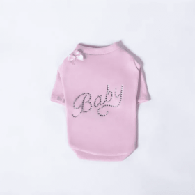 Baby Tee (Color: pink, size: XXS)