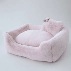 Divine Dog Bed (Color: Blush, size: one size)