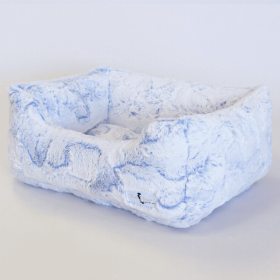 Whisper Dog Bed (Color: Blue Lotus, size: small)